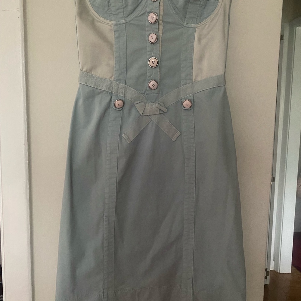 D&G Aqua bustier dress IT36